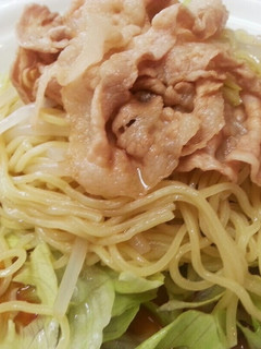 おひとりさまランチに~豚しゃぶ冷やし中華-レシピのメイン写真