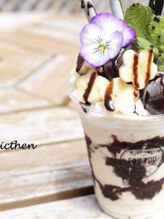チョコバナナ・フラペチーノ風-レシピのメイン写真