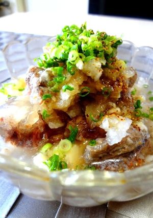冷やりトロトロ牛すじおろし♪-レシピのメイン写真