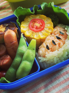 手抜き?可愛いのに超簡単!ひまわり弁当✿-レシピのメイン写真