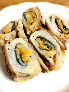 ぶどう豚のキムチと大葉巻き-レシピのメイン写真