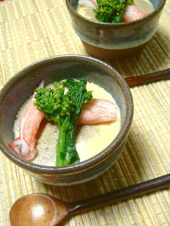 かに味噌茶碗蒸し♪-レシピのメイン写真