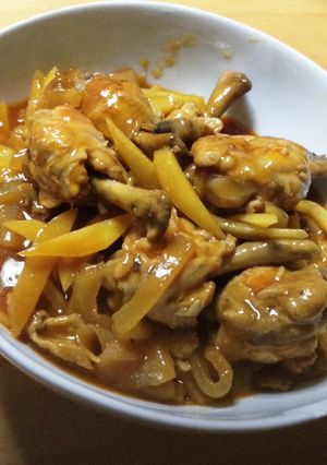 手羽元とじゃがいものバーベキュー味-レシピのメイン写真