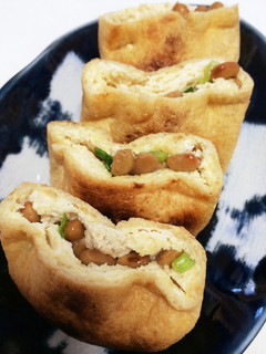 納豆入り油揚げ-レシピのメイン写真