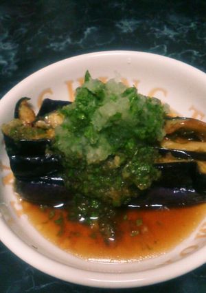 さっぱり茄子のおろしポン酢-レシピのメイン写真