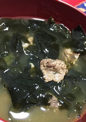 韓国料理 わかめスープ-レシピのメイン写真
