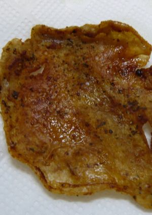 【鶏モモ肉】とり皮せんべい-レシピのメイン写真