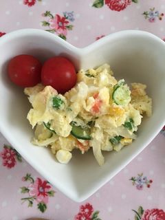 ヘルシー美味しいポテサラ❤︎-レシピのメイン写真