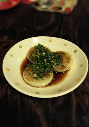ネギたっぷり　玉ねぎステーキ-レシピのメイン写真