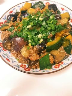 カボチャでかさまし麻婆茄子-レシピのメイン写真