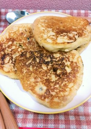 3つの食感♪豆腐パンケーキ-レシピのメイン写真