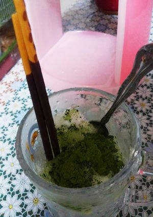 抹茶かき氷。-レシピのメイン写真