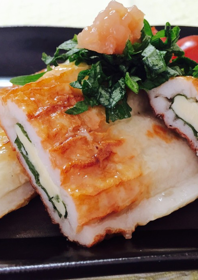ちくわの蒲焼き 〜さっぱり梅しそ風〜-レシピのメイン写真