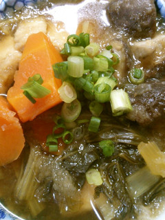 簡単 小松菜と 油揚げ 野菜の おろし煮-レシピのメイン写真