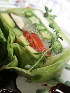 野菜だけのテリーヌ レタス包み-レシピのメイン写真