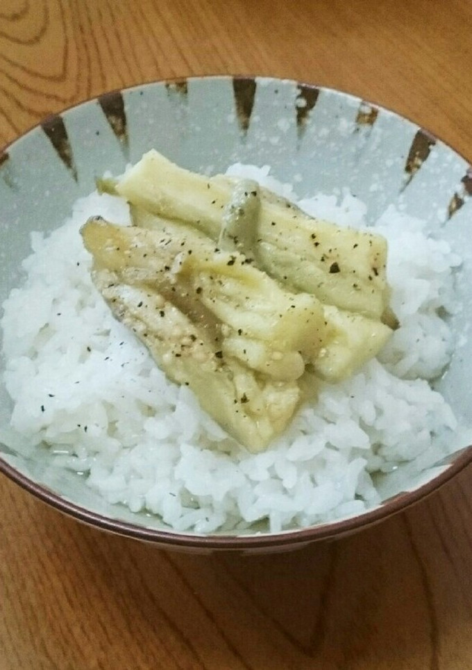 焼きナスのだし茶漬け♥-レシピのメイン写真