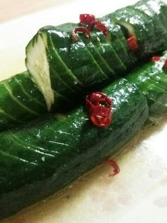 BBQやおつまみに!簡単早い無限キュウリ-レシピのメイン写真