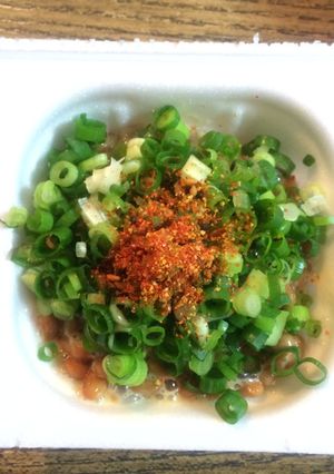 私の納豆の食べ方。③-レシピのメイン写真