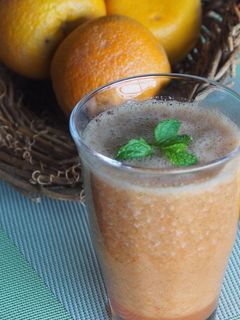 スイカとオレンジ・デトックススムージー-レシピのメイン写真