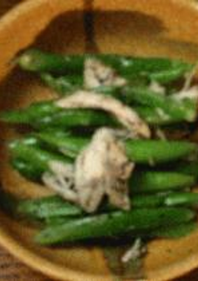 いんげんとささみの胡麻和え　すだち風味-レシピのメイン写真