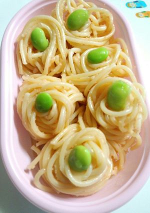 パスタ弁当*食べやすく^^-レシピのメイン写真