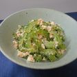 ゴーヤのたらこ豆腐和え