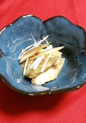真カスベのヌタ（エイの辛子酢味噌和え）-レシピのメイン写真
