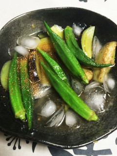冷たい簡単なすの煮浸し-レシピのメイン写真