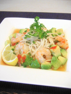 エビアボ☆エスニック素麺/冷や麦-レシピのメイン写真