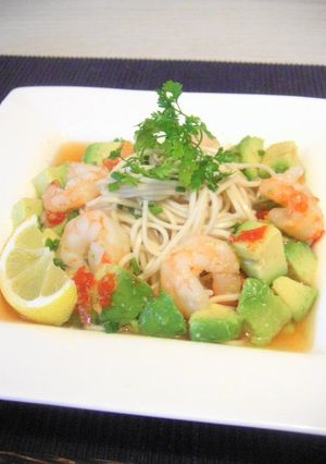 エビアボ☆エスニック素麺/冷や麦-レシピのメイン写真