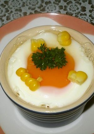 カラフル野菜のエッグスラット風-レシピのメイン写真