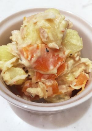 【簡単】ゴロゴロポテトサラダ-レシピのメイン写真