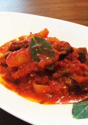 肉じゃがをリメイク！簡単トマト煮込み！-レシピのメイン写真