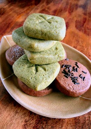 きなこクッキー　　 ☆抹茶・ココア味☆-レシピのメイン写真