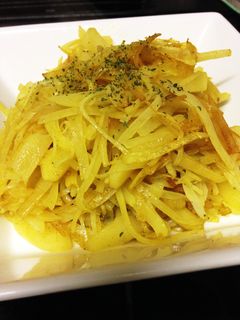 ジャガイモカレー炒め。-レシピのメイン写真