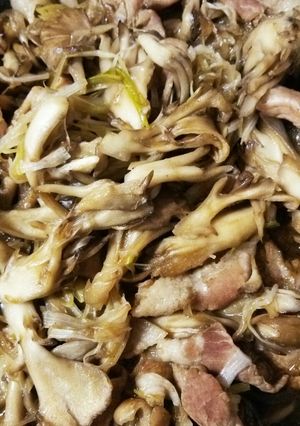 豚肉と舞茸のオイスターソース炒め♪-レシピのメイン写真