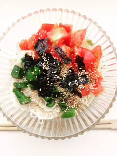 夏のさっぱり素麺-レシピのメイン写真