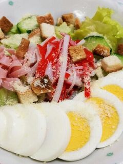 シーザーサラダ-レシピのメイン写真