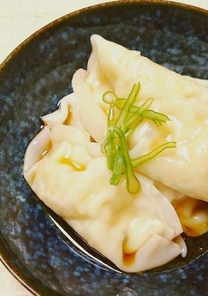 暑い日にはこれ★冷やし水餃子-レシピのメイン写真