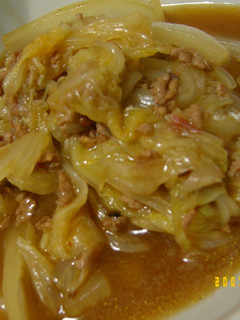 白菜消費レシピ★白菜の麻婆煮★-レシピのメイン写真