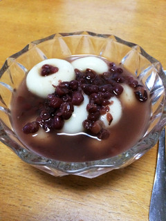 冷んやり*豆腐白玉善哉-レシピのメイン写真