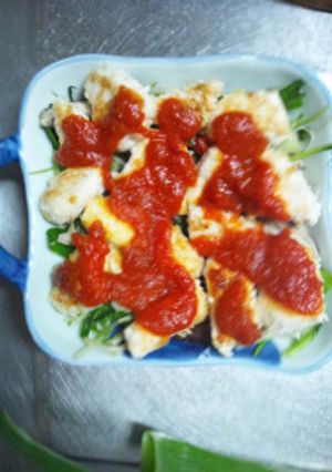 １２月３日晩飯【カジキのアラビソース】-レシピのメイン写真