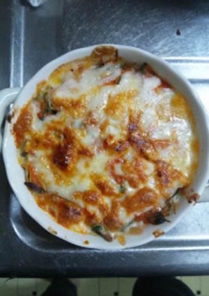 １２月４日晩飯【アラビアータドリア】-レシピのメイン写真