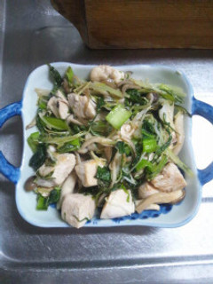 12月6日晩飯【鶏胸肉の野菜炒め】-レシピのメイン写真
