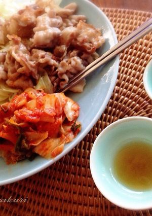 簡単５分おかず♪ 焼きポッサム？！-レシピのメイン写真