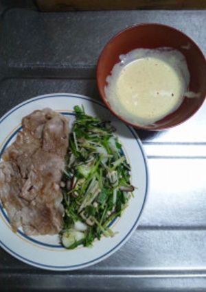 １２月１５日晩飯【ポークソテー】-レシピのメイン写真