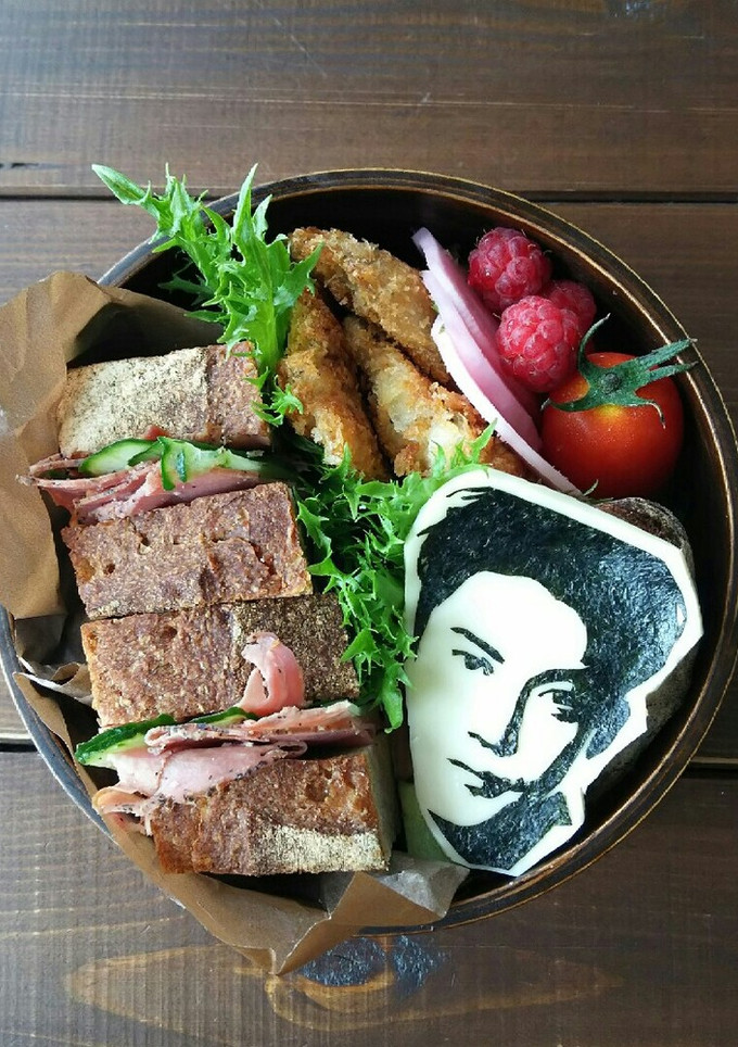 キャラ弁 小栗旬-レシピのメイン写真