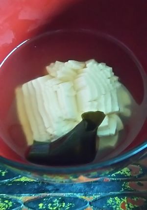 簡単! 豆腐のすまし汁♡-レシピのメイン写真