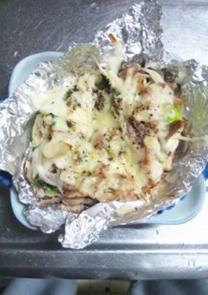 １２月２１日晩飯【マグロのホイル焼き】-レシピのメイン写真