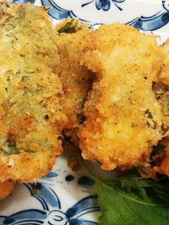 簡単、さっぱり鶏肉と青紫蘇フライ-レシピのメイン写真